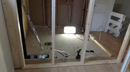 Carpentry: How to demolish a wall and build a new wall
