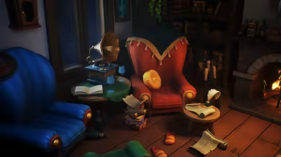 FAB - Stylized Library - 48 Cozy Interior Props (5.7)