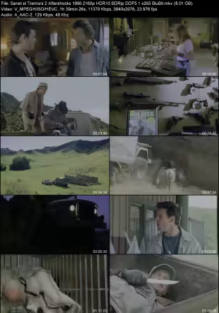 Tremors 2 Aftershocks 1996 2160p HDR10 BDRip DDP 5.1 x265 BluBit