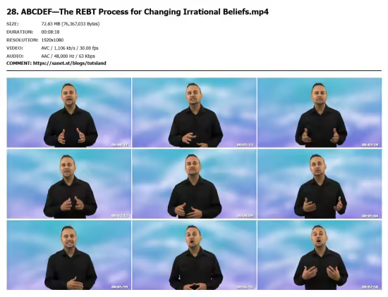 REBT Mindset Life Coach Certification (Accredited)
