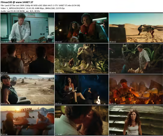 Land Of The Lost 2009 2160p 4K WEB x265 10bit AAC5.1-YTS