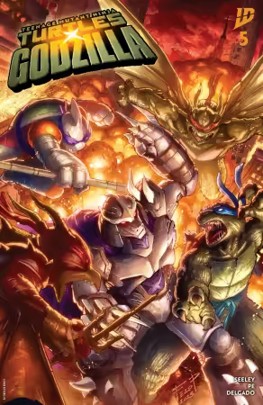 Teenage Mutant Ninja Turtles x Godzilla #5 (2026)