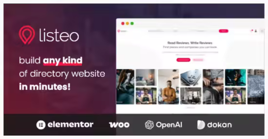 Themeforest - Listeo v2.0.35 - Directory &amp; Listings With Booking 23239259