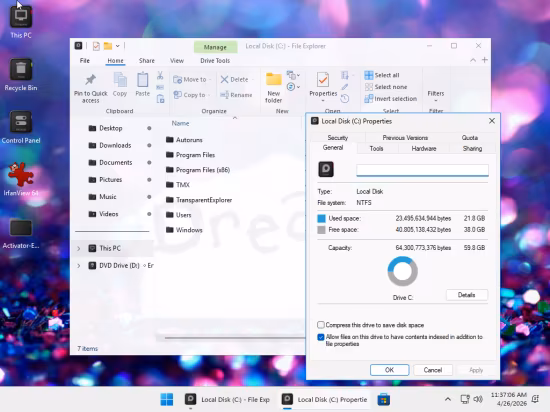 Windows 11 Pro Lite 25H2 Build 26200.8037 Enigma Edition