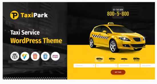 Themeforest - TaxiPark v1.6.8 - Taxi Cab Service Company WordPress Theme 20054976
