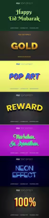 Psd text effect set vol 292