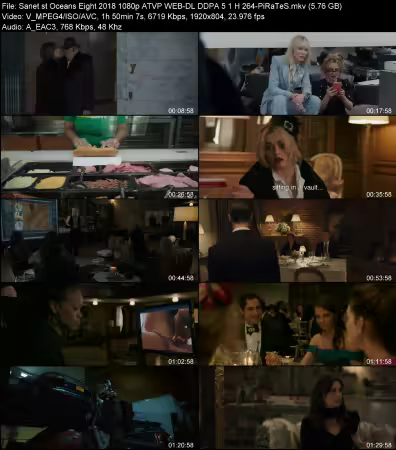 Oceans Eight 2018 1080p ATVP WEB-DL DDPA 5.1 H264-PiRaTeS