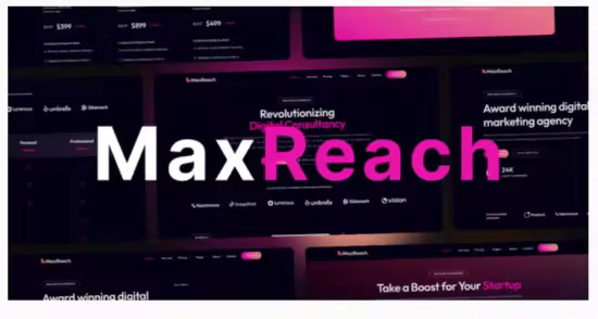 Themeforest - MaxReach v2.3 - SEO &amp; Digital Agency WordPress Theme 57715950
