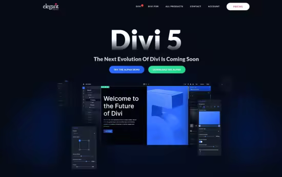 Divi 5.1.1 - The All-New Divi Built From The Ground Up