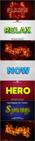 Psd text effect set vol 362