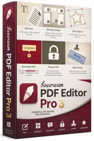 Icecream PDF Editor Pro 3.30 Multilingual Portable