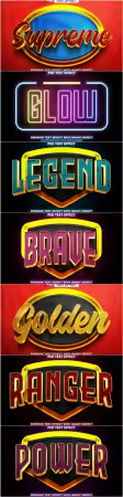 Psd text effect set vol 320