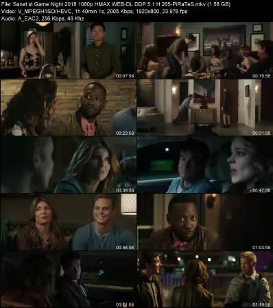 Game Night 2018 1080p HMAX WEB-DL DDP 5.1 H265-PiRaTeS