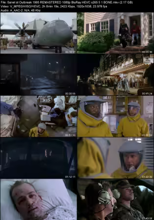 Outbreak 1995 REMASTERED 1080p BluRay HEVC x265 5.1 BONE