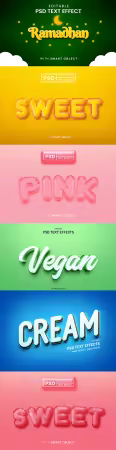 Psd text effect set vol 277