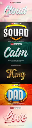 Psd text effect set vol 274
