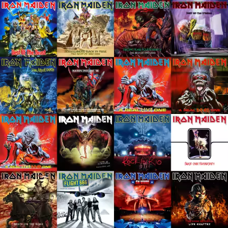 Iron Maiden - Discography (1979-2021) AAC