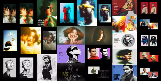 10+ Modern Photo Effects Pack for Photoshop