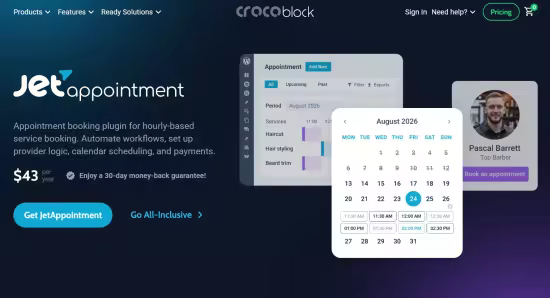 JetAppointment v2.4.1 - Appointment plugin for Elementor