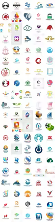 Logo bundle vector 1