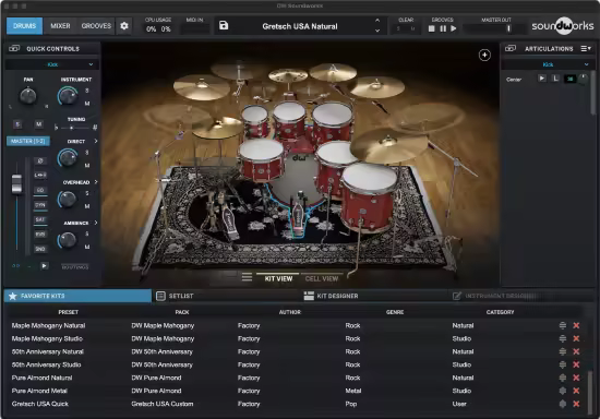 DW Soundworks Gretsch USA Custom Expansion Pack v1.0.0
