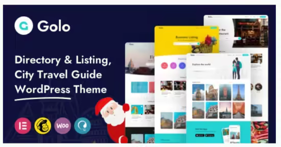 Themeforest - Golo v1.7.5.1 - Directory &amp; Listing, Travel WordPress Theme 25397810