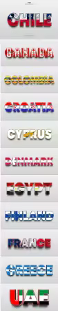 World Countries in PSD