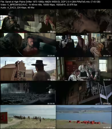 High Plains Drifter 1973 1080p AMZN WEB-DL DDP 2.0 H264-PiRaTeS