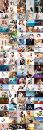 People, men, women, children, stock photo bundle vol 9