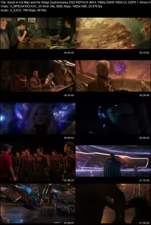 Ant Man and the Wasp Quantumania 2023 REPACK IMAX 1080p DSNP WEB-DL DDP5 1 Atmos H 264-CMRG