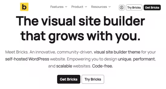 Bricks v2.3.4 - Visual Site Builder for WordPress