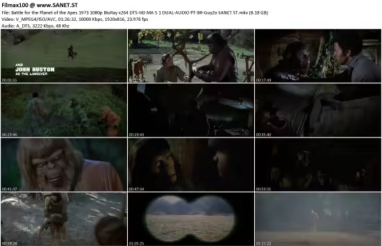 Battle for the Planet of the Apes 1973 1080p BluRay x264 DTS-HD MA 5.1 DUAL-AUDIO PT-BR-GuyZo