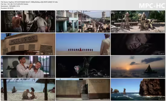 Papillon 1973 EXTENDED MULTi 1080p BluRay x264-RiFiFi