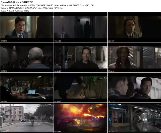 Ant Man and the Wasp 2018 1080p DSNP WEB DL DDP5.1 Atmos H264 N1H4L