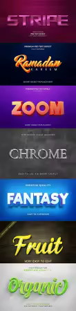 Psd text effect set vol 378