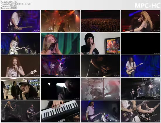 Dragonforce - In The Line Of Fire ... Larger Than Live (2015) Blu-ray