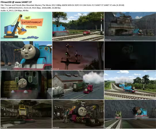 Thomas and Friends Blue Mountain Mystery The Movie 2012 1080p AMZN WEB-DL DDP2.0 H264 DUAL-FLY