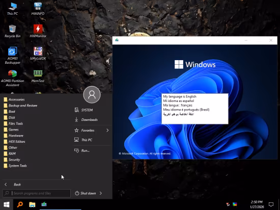 Windows 11 Pro Lite / SuperLite 25H2 Build 26200.7922 Multilanguage AnkhTech