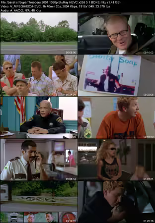 Super Troopers 2001 1080p BluRay HEVC x265 5.1 BONE
