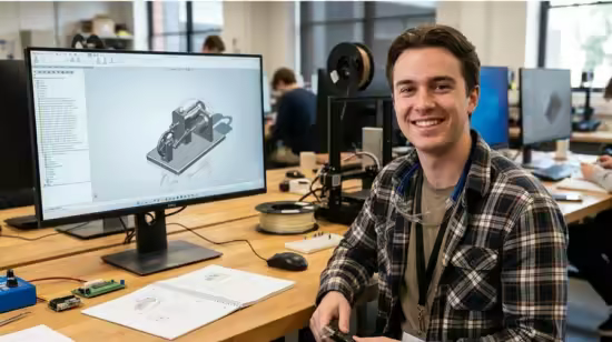 SolidWorks in 55 Days: Master Part Modeling &amp; Assembles