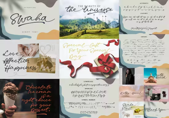 Swaha Script Font