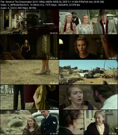 The Dressmaker 2015 1080p AMZN WEB-DL DDP 5.1 H264-PiRaTeS