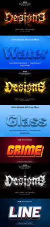 Psd text effect set vol 299