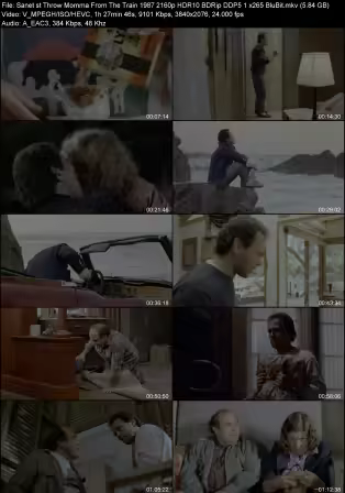 Throw Momma From The Train 1987 2160p HDR10 BDRip DDP 5.1 x265 BluBit