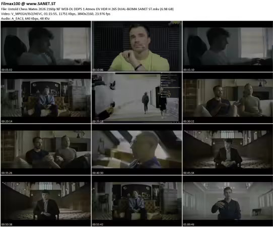 Untold Chess Mates 2026 2160p NF WEB-DL DDP5.1 Atmos DV HDR H265 DUAL-BiOMA