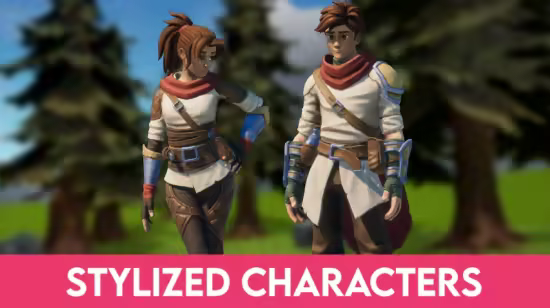 FAB - Stylized Fantasy Characters (5.4 – 5.7)