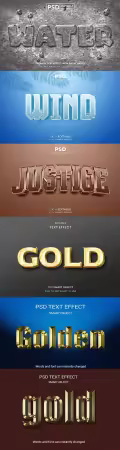 Psd text effect set vol 268