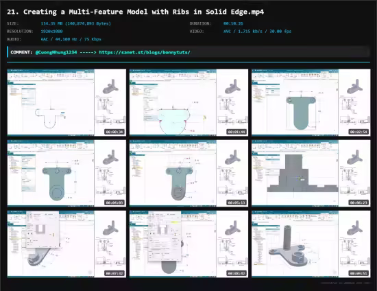 Solid Edge 2026: 3D CAD with Tutorials, Exercises &amp; Projects