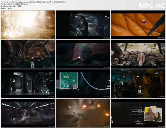 Guardians of the Galaxy Vol 3 2023 MULTi 1080p WEB-DL x264-Slay3R