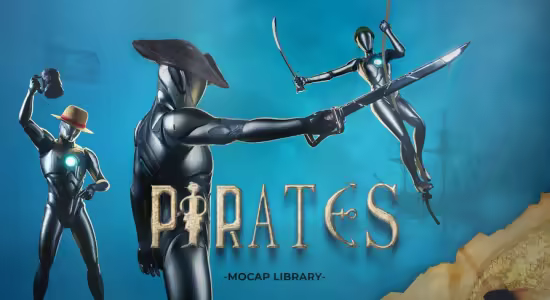 FAB - Mocap - Pirates Animation Library (4.27 - 5.0 - 5.7)